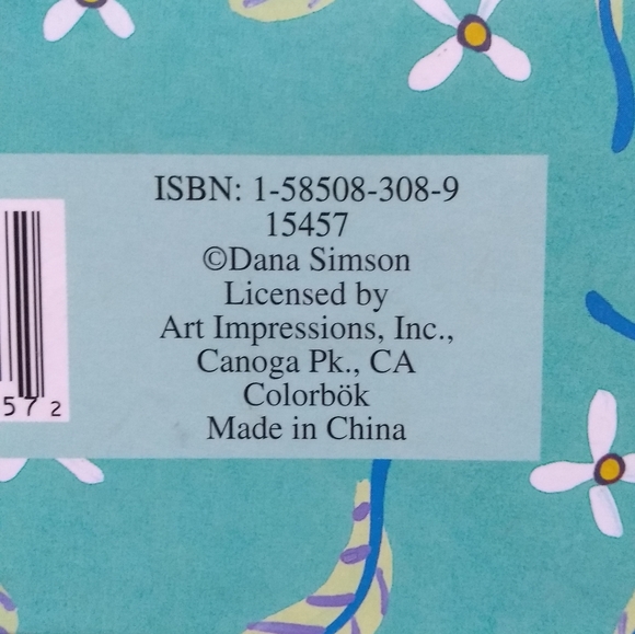 Dana Simson "Many Birds" Ring Hardcover Journal - Picture 2 of 5